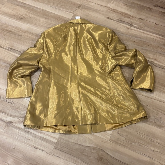 NWT Akris Walker Metallic Single-Breasted Blazer - Picture 8 of 8